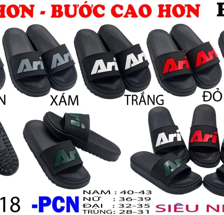 Mẫu Đế Dép Mới
