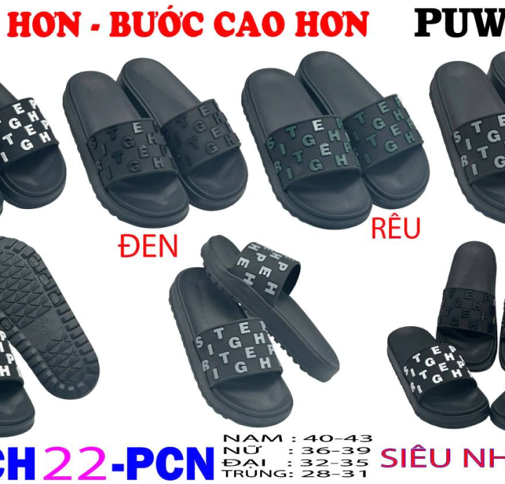 Mẫu Đế Dép Mới