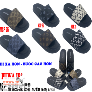 DÉP QUAI NGANG SIÊU NHẸ EVA ANAM 28 đen