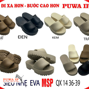 DÉP QUAI NGANG SIÊU NHẸ EVAL QX 14 NHIỀU MÀU 