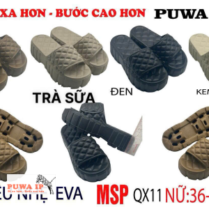 DÉP QUAI NGANG SIÊU NHẸ EVAL QX 11 NHIỀU MÀU 